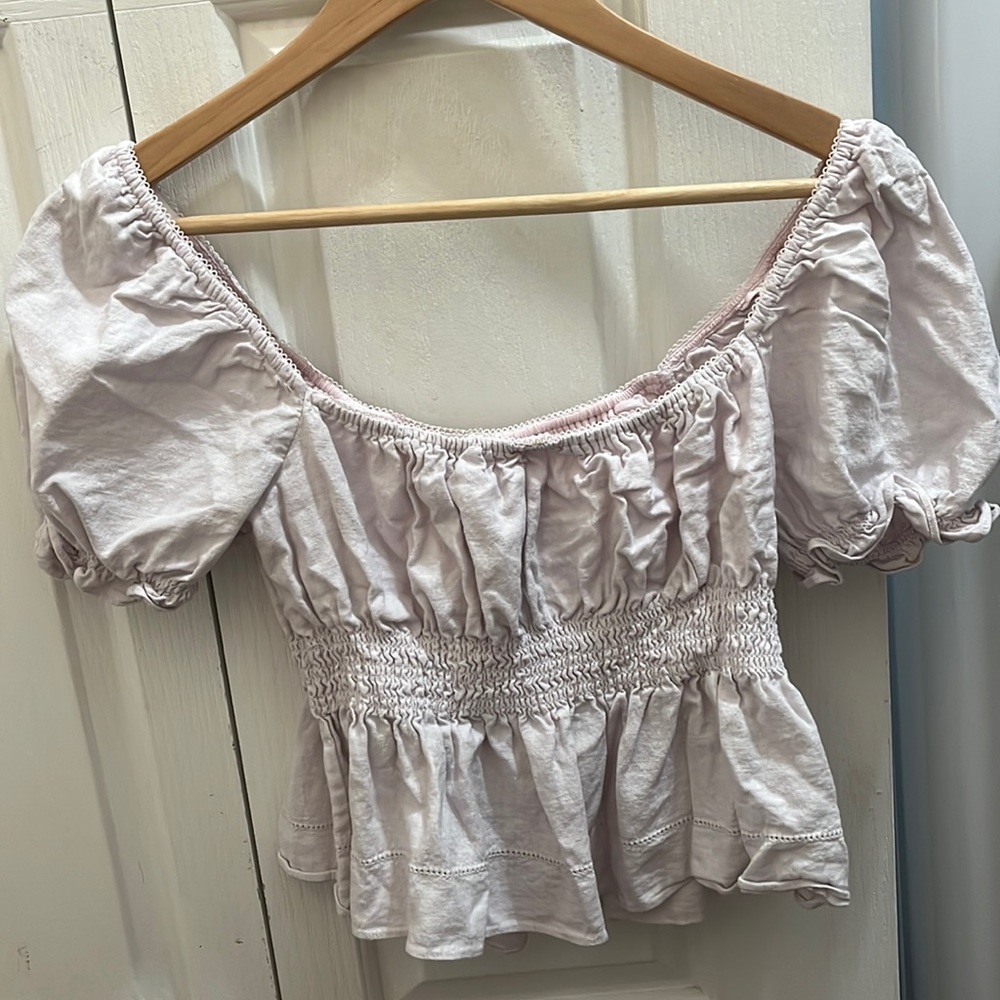 Sunday best ARITZIA lilac top (medium)